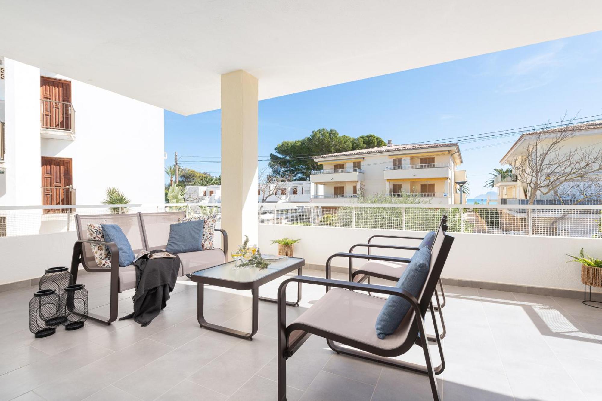 Apartamento Concha Junto A Playa, Clavells 1 1Er D Алькудия Экстерьер фото